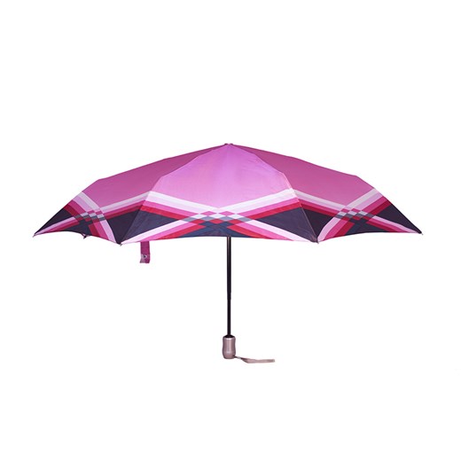 Przepiękny parasol z satynową czaszą w kolorze różowym