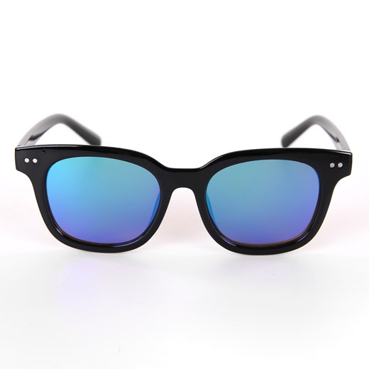 Okulary przeciwsłoneczne z niebieskimi szkłami RIVERA MAYA czarne