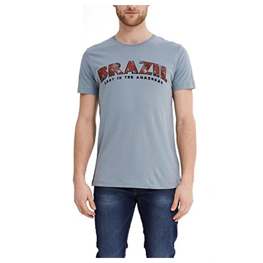ESPRIT T-shirt mężczyźni, kolor: szary szary Esprit sprawdź dostępne rozmiary okazja Amazon 