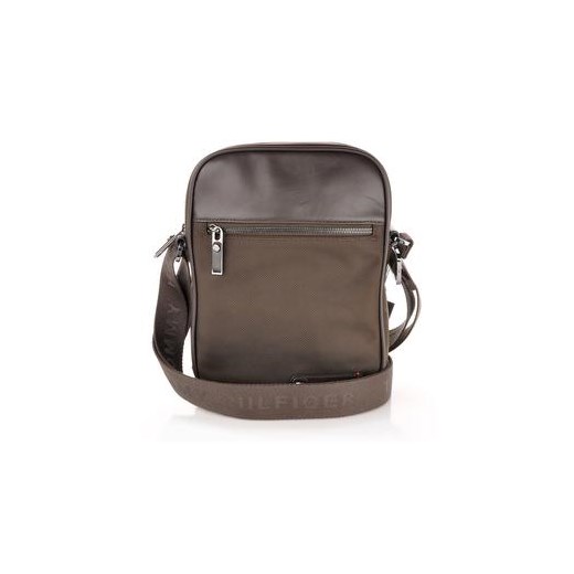 Torba - reporterka Tommy Hilfiger Yates Reporter BM56919074 204 brązowa royal-point łatki