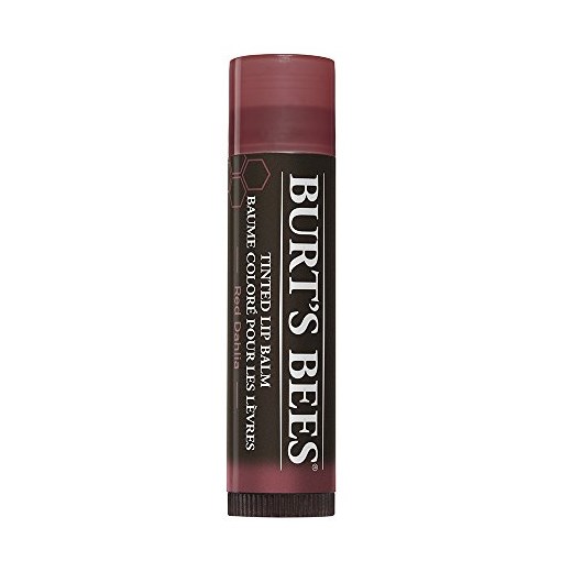 Burt's Bees Tinted Lip Balm, 1er Pack (1 X 10 G) Burt`s Bees czerwony  okazja Amazon 