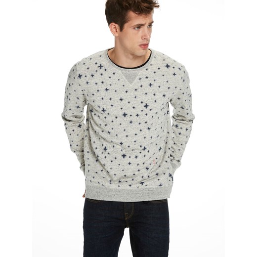 All-Over Printed Sweater  szary Scotch&Soda  