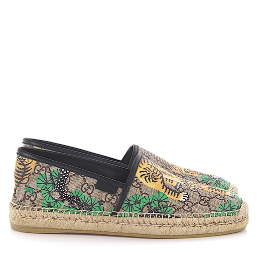Gucci Espandryle K6D40 Canvas beżowe Gucci nadruk bengalski