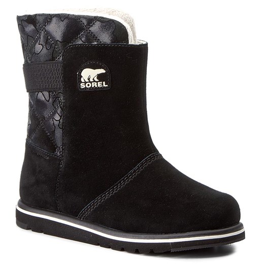 Buty SOREL - Youth Rylee Camo NY1900 Black/Light Bisque 010