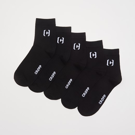 Cropp - Men`s socks - Czarny Cropp czarny 43 