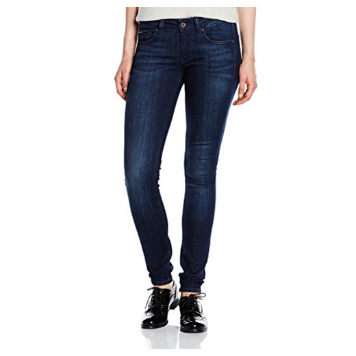Spodnie jeansowe Hilfiger Denim dla kobiet, kolor: niebieski