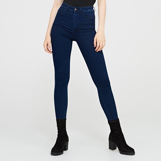 Cropp - Ladies` jeans trousers - Granatowy Cropp czarny 40 