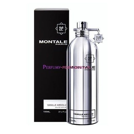 Montale Paris Vanille Absolu 100ml W Woda perfumowana perfumy-perfumeria-pl czarny woda