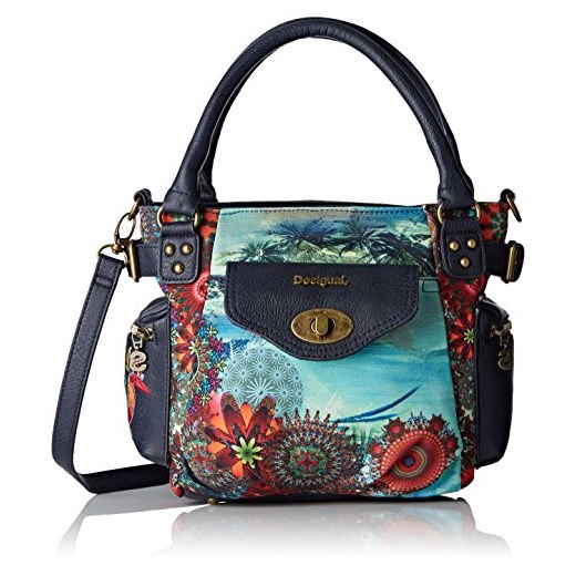 Desigual bols mcbee Mini kotao, kolor: zielony bialy Desigual sprawdź dostępne rozmiary promocja Amazon