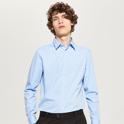Reserved - Gładka koszula - Niebieski Reserved   