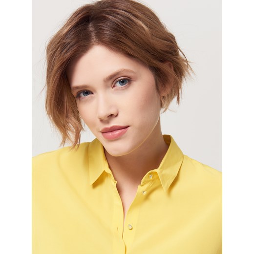 Mohito - Koszula z wiązaniem - Żółty