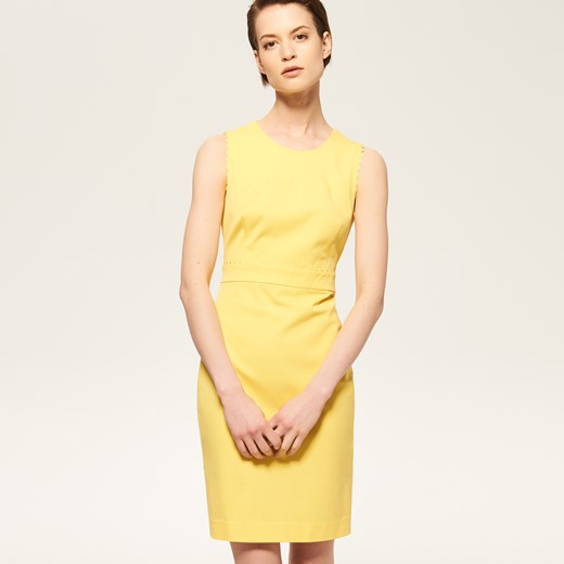 Reserved - Sukienka bez rękawów - Żółty