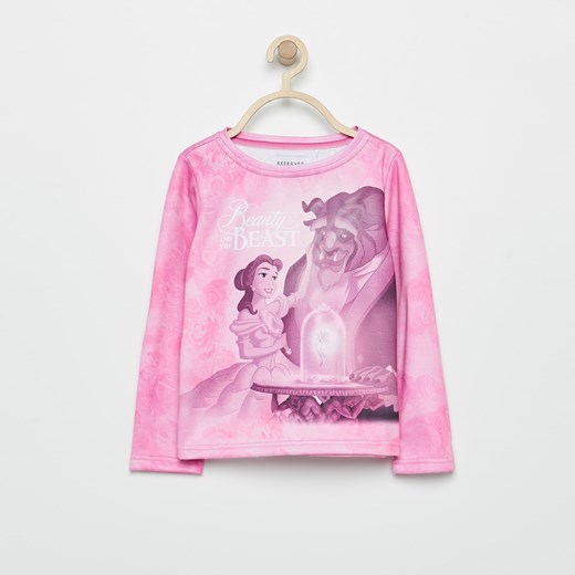 Reserved - Bluza z pięknej i bestii - Różowy