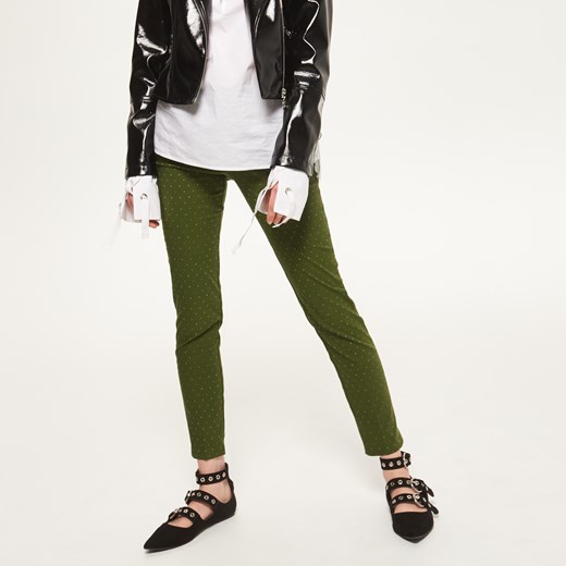 Reserved - Spodnie typu cygaretki - Zielony
