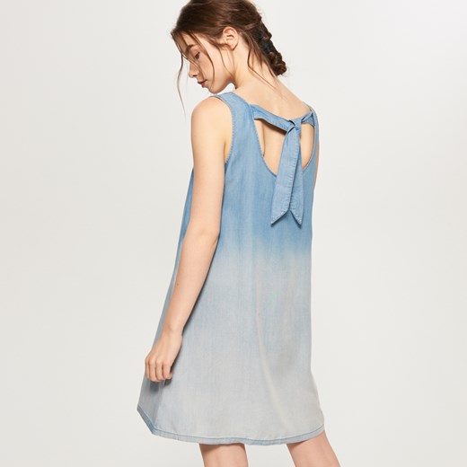 Reserved - Jeansowa sukienka - Niebieski