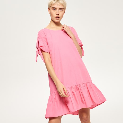Reserved - Sukienka oversize - Różowy