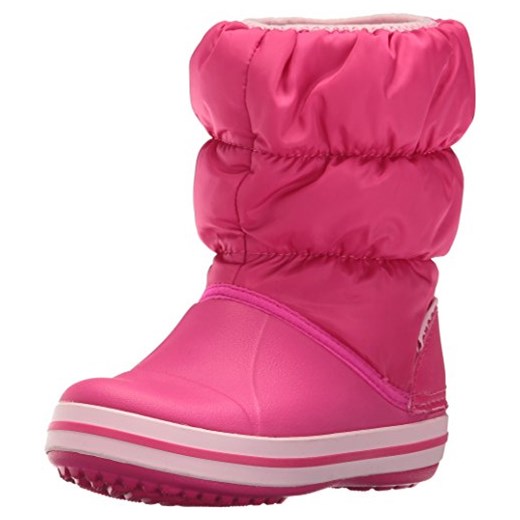 Śniegowce crocs Winter Puff Boot dla dzieci, kolor: różowy (Candy Pink 6X0) Crocs  sprawdź dostępne rozmiary Amazon