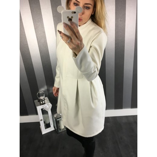 P3 PŁASZCZ Bombka White OFF Lula 36/38 Pracownia Lula