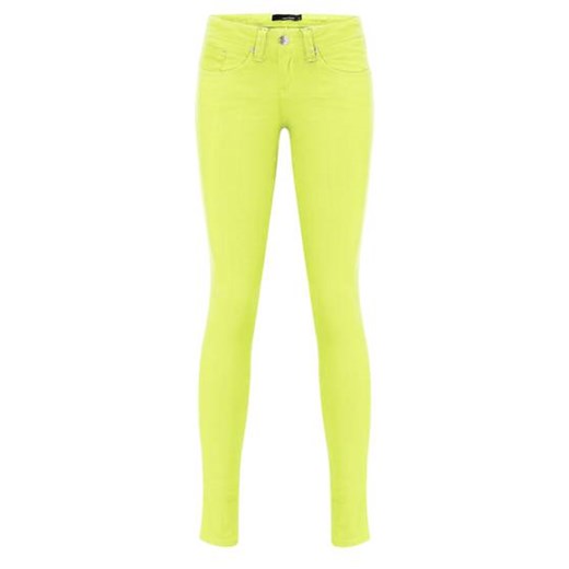 Neon Yellow Basic Skinny Pants