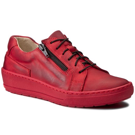 Sneakersy WASAK - 0439 Czerwony czerwony Wasak 40 eobuwie.pl