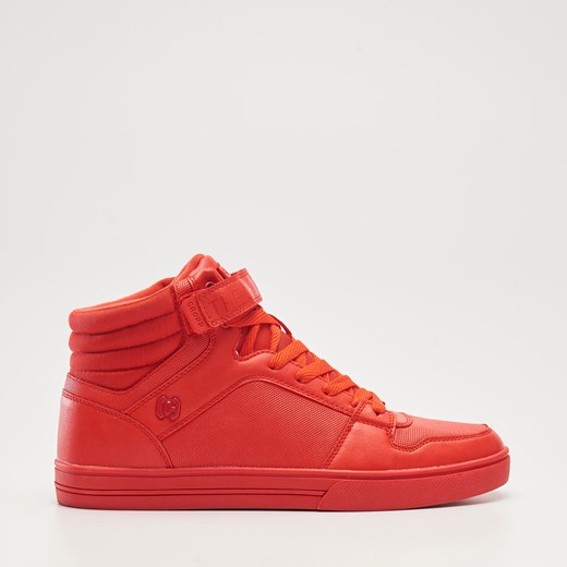 Cropp - Sneakersy z zapięciem na kostce - Czerwony czerwony Cropp 46 