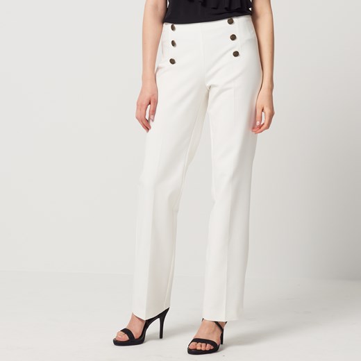 Mohito - Szerokie białe spodnie - Biały