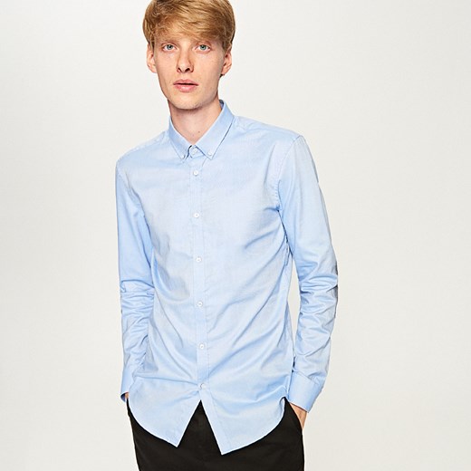 Reserved - Elegancka koszula - Niebieski  Reserved S 