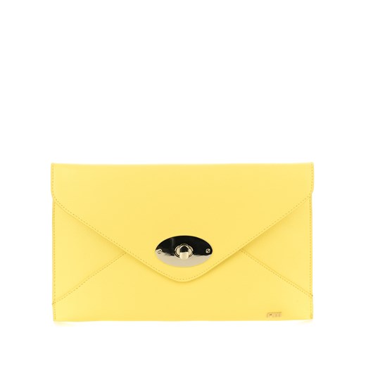 Elegancka żółta kopertówka Primamoda   okazyjna cena  