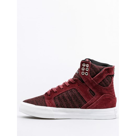 Buty Supra Skytop Wmn (burgundy/white)