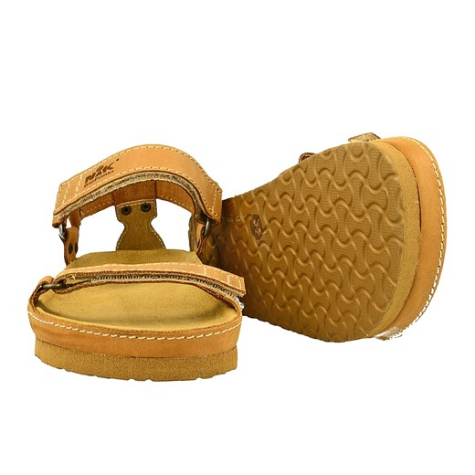 Sandały NIK Giatoma Niccoli Fussbett® 07-0095-020 beżowe