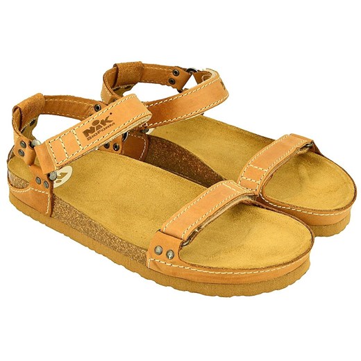 Sandały NIK Giatoma Niccoli Fussbett® 07-0095-020 beżowe