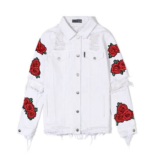 Roses White Jacket XS/S   XS/S Missdenim