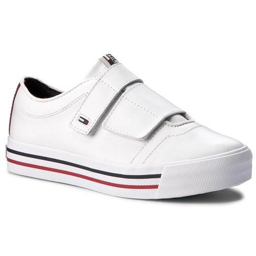Sneakersy TOMMY HILFIGER - NIce 6A1 FW0FW01926 White 100 Tommy Hilfiger bialy 41 eobuwie.pl