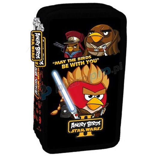 PIÓRNIK PODWÓJNY Z WYPOSAŻENIEM ANGRY BIRDS STAR WARS II St.Majewski BIUROPRO.pl