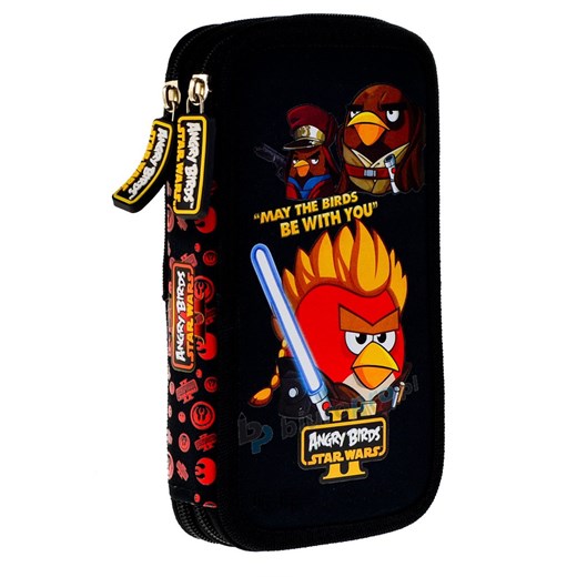 PIÓRNIK PODWÓJNY Z WYPOSAŻENIEM ANGRY BIRDS STAR WARS II St.Majewski BIUROPRO.pl