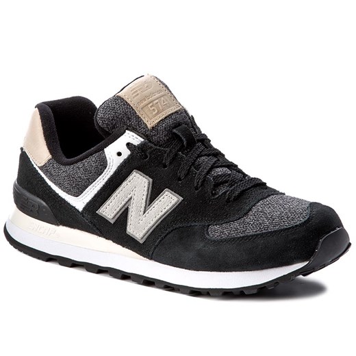 Sneakersy NEW BALANCE - ML574VAI Czarny  New Balance 43 eobuwie.pl