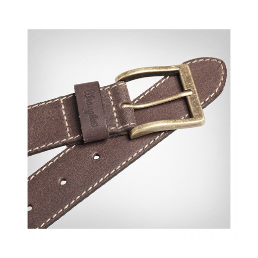 Wrangler "Basic Stitched Belt" Brown