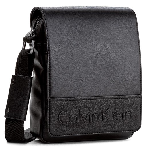 Saszetka CALVIN KLEIN BLACK LABEL - Bennet Reporter With K50K503276  001 Calvin Klein Black Label szary  eobuwie.pl