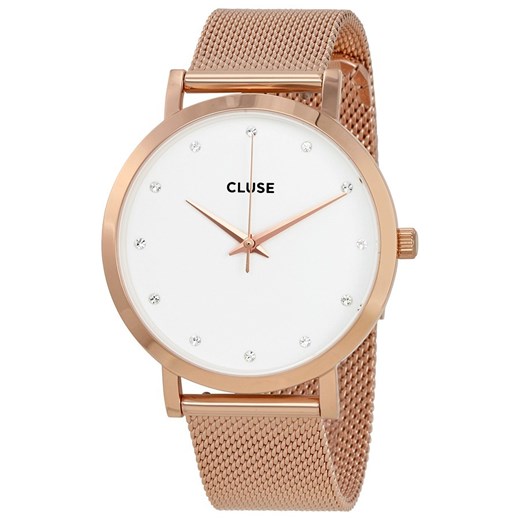 CLUSE PAVANE ROSE GOLD STONES CL18303 Cluse bialy Cluse Watch2Love