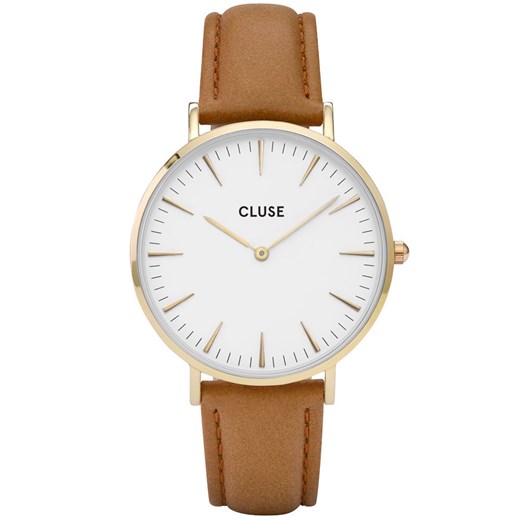 CLUSE LA BOHÈME GOLD WHITE/CARAMEL CL18409 bialy Cluse Cluse Watch2Love