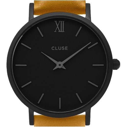 CLUSE MINUIT FULL BLACK MUSTARD CL30033 Cluse czarny Cluse Watch2Love