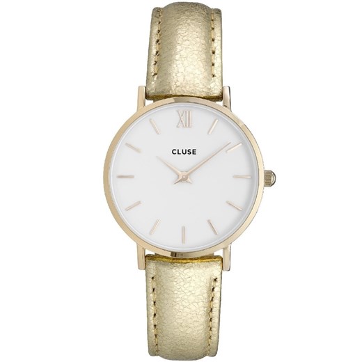 CLUSE MINUIT GOLD WHITE GOLD METALLIC CL30036 Cluse szary Cluse Watch2Love