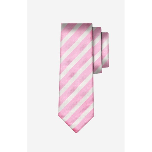 Różowy krawat WÓLCZANKA
