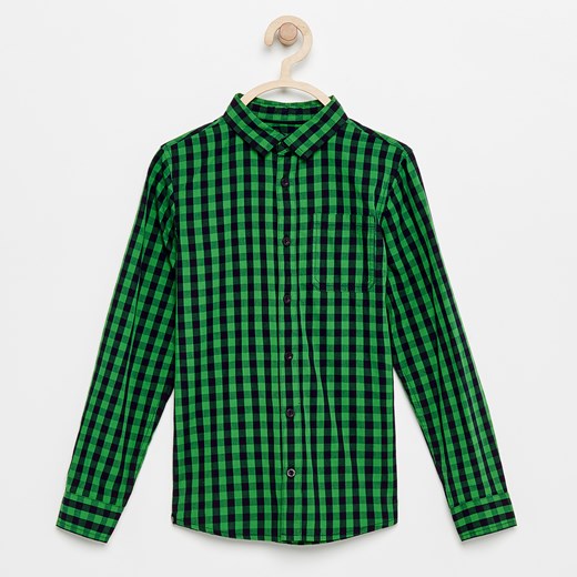 Reserved - Koszula w kratę - Zielony Reserved zielony 152 