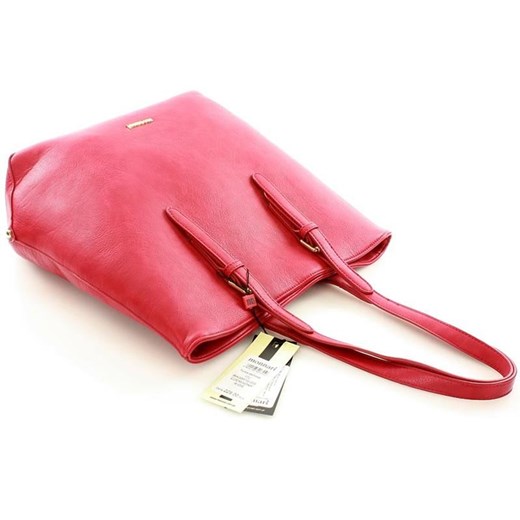 MONNARI Funkcjonalna torebka na ramię shopper bag  czerwony  Monnari One Size merg.pl okazyjna cena 