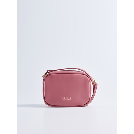 Mohito - Mała torebka z odpinanym paskiem - Różowy brazowy Mohito One Size 