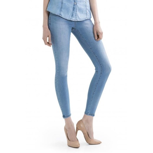 Damskie Jeansy jasno niebieskie super-skinny