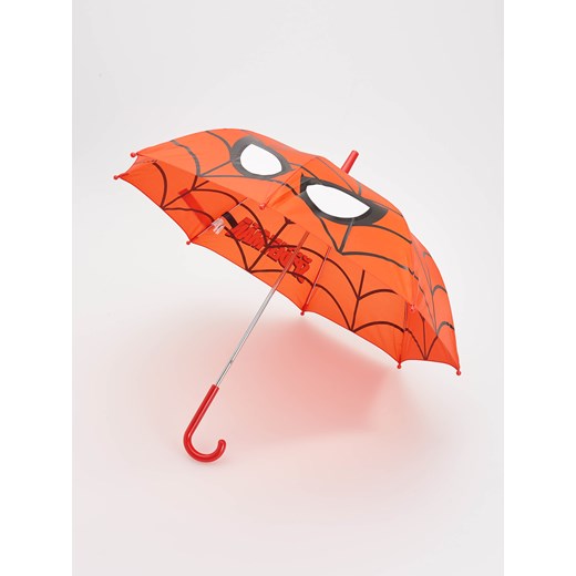 Reserved - Parasolka spiderman - Czerwony pomaranczowy Reserved One Size 