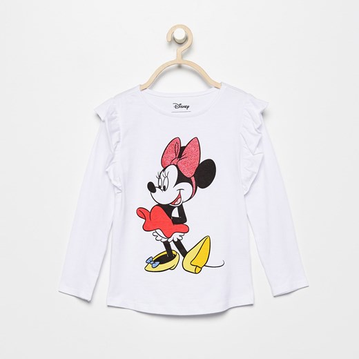 Reserved - Bluzka minnie mouse - Biały Reserved bialy 98 