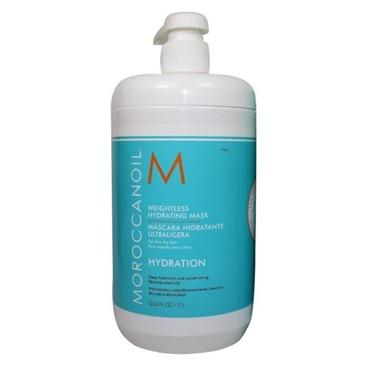 MoroccanOil Weightless Hydrating Mask | Organiczna maska do włosów cienkich i suchych 1000 ml
